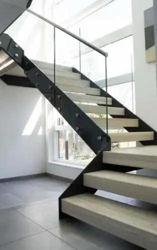 futuristic stairs technology