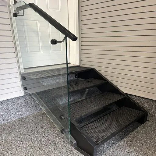 glass railings
